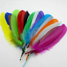 Lucia Crafts   24pcs  15-22cm Angel Wings Feather Wedding Home Party DIY Decoration Feathers H0501 2024 - buy cheap