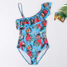 Bañadores de una pieza con estampado de flamenco para niñas, traje de baño de 3 colores para niños de 2 a 7 años, ropa de playa, novedad de 2021 2024 - compra barato