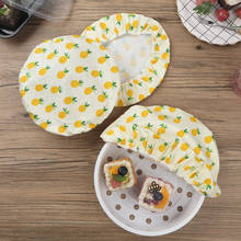 3Pcs Reusable Elastic Cotton Cloth Food Storage Bags Bowl Dish Plate Covers Fresh-keeping Covers for Family Outdoor Picnic 2024 - buy cheap