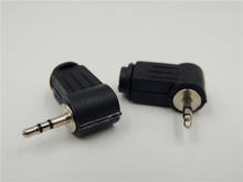 2.5mm Audio Dual Channel Steoro Male jack Plug 3.5 mm 2 Pole 3 Pole Right Angle Plugs for Phone Headset 2024 - buy cheap