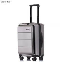 Koffers-maleta de viaje TALE para ordenador portátil, maleta con ruedas, ABS, de 20 pulgadas 2024 - compra barato