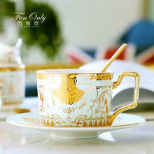 Bone China Xícara de Café de Cerâmica Casa Europeia Phnom Penh Xícara Drinkware Inglês Tarde Jogo de Chá Xícara de Chá Vermelho Pequeno Luxo 2024 - compre barato