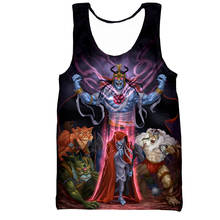 Thundercats vest men/women New fashion cool 3D printed  vest summer casual Harajuku style streetwear tops 2024 - buy cheap