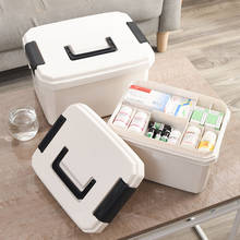 Household Portable Multi-Layer Medicine Cabinet Multi-Function Plastic Portable Storage Box Hospital Pharmacy First Aid Kit 2024 - buy cheap