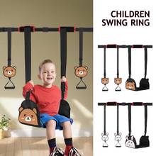 Kids Gymnastic Rings Swing Bar Ring Pull-Up Fitness Gym Playground Outdoor Indoor Children Kid Toy Flying Gym Swing 2024 - купить недорого