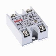 SSR Solid State Relay SSR-100AA 100A AC Control AC Relais 80-250VAC TO 24-380VAC SSR 100AA Single Phase Relay Solid State 2024 - buy cheap