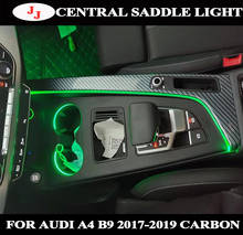 Nueva luz ambiental para Audi A4 B9, luz de asiento de control central, adornos decorativos LED con ambiente colorido 2024 - compra barato