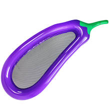Swimming Pool Float Eggplant Shape Inflatable Pool Float Lounge Load Bearing 100kg Suitable For Swimming Poo Seas Water Parks 2024 - buy cheap