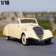 1:18 PEUGEOT 403 ECLIPSE литые модели автомобилей детские подарки коллекция с оригинальной коробкой Бесплатная доставка 2024 - купить недорого