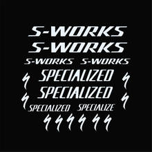 New S-works Bicycle Frame Stickers Specialize Road bike Mountain Bike MTB DH XC Cycling Rack Decal Vinyl Sticker Racing Bike DIY 2024 - buy cheap