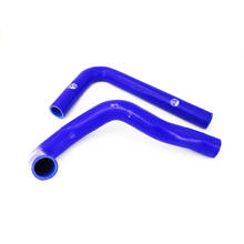 Mangueira do radiador em silicone, para toyota supra jza80 2jz-gte turbo vvti 97-02 vermelho/azul/preto 2024 - compre barato