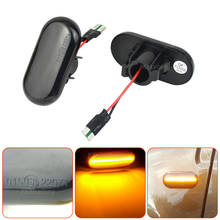 LED Dynamic Smoked Turn Signal Light Side Marker Lamp For Dacia Duster Dokker Lodgy Renault KANGOO Megane 1 Clio1 2 2024 - buy cheap