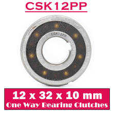 Csk12pp correias de rolamento unidirecional, 12*32*10mm ( 1 peça) com rolamentos de embreagem csk6201pp 2024 - compre barato
