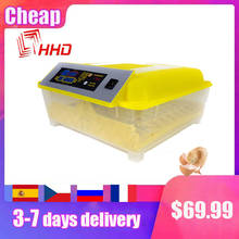 Automatic Egg Incubators China YZ8-48 Fully Hatchery Machine Mini 48 Chicken Sale Auto Turn for Duck Pigeon Quail Parrot 2024 - buy cheap