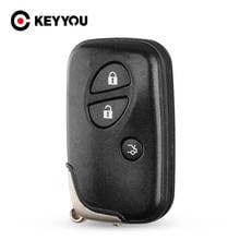 KEYYOU-Reemplazo de llave de coche inteligente, 2/3/4 botones, funda Fob para Lexus GS430, ES350, GS350, LX570, IS350, RX350, IS250, TOY48 2024 - compra barato
