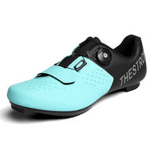 2021 велосипедные туфли Для мужчин дышащая спортивная MTB самозапирающийся шоссейный Скорость Велоспорт велосипед спортивная Горный велосипед гоночный велосипед плоский зажим, сетевой фильтр СПД обувь 2024 - купить недорого
