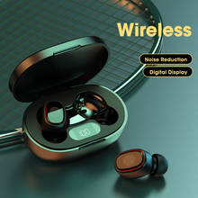 Auriculares inalámbricos TWS originales, cascos con Bluetooth, reducción de ruido, estéreo, graves, con micrófono y Control táctil 2024 - compra barato