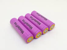 Masterfire-bateria original sanyo ur18650zta, 3000mah 18650 3.7v, bateria recarregável, célula de lítio para lanternas, atacado 2024 - compre barato