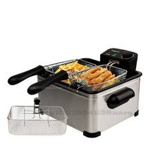 2100W Fryer Thick Stainless Steel Automatic Constant Temperature Electric Fryer French Fries No Oily Smoke Removable Washable 2024 - compre barato