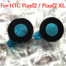 100% nueva cubierta Original de lente de cristal de cámara posterior con adhesivo para HTC Google Pixel2/Pixel2 XL 2024 - compra barato