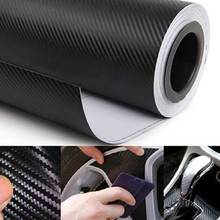 DIY Self Adhesive 3D Carbon Fiber Vinyl Car Sticker Film Decal Auto Decoration 2024 - buy cheap