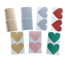 350pcs colorful DIY Love heart Thank You Scrapbooking seal Stickers Gifts Party Cake Baking FREE SHIPPING 2024 - buy cheap