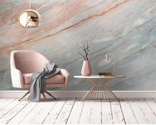 beibehang Customize new stylish modern minimalist gray pink stone background wallpaper wall papers home decor papier peint 2024 - buy cheap