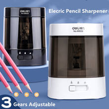 DELI Electric Auto Pencil Sharpener Automatic Electric Pencil Sharpeners stationery Home Office School Supplies 2024 - buy cheap