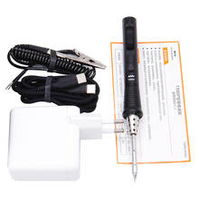 TS80P Mini Electric Soldering Iron Station Portable Kit Adjustable Temperature Digital OLED Display USB Type-C PD2.0 2024 - buy cheap