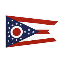 Yehoy  90x150cm U.S. State Ohio Flag 2024 - buy cheap