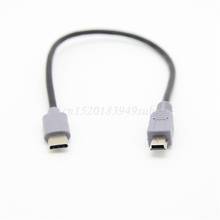 1M USB Type C 3.1 Male To Mini USB 5 Pin B Male Plug Converter OTG Adapter Lead Data Cable for Mobile Macbook Accessories 2024 - купить недорого