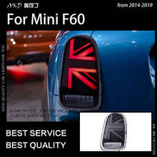 Автомобильный Стайлинг для MINI Cooper, Countryman, светодиодные задние светильник 2014-2019 F60 динамический сигнал заднего фонаря DRL тормоз заднего хода авто аксессуары 2024 - купить недорого