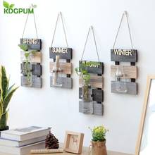 Wall Hanging Plant Pot Hydroponics Plant Glass Vase Indoor Garden Vertical Flower Pots Hanging Planter Home Decoration 2024 - buy cheap