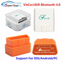Автомобильный радар-детектор Viecar V1.5, Bluetooth 4,0, OBD2, Viecar ELM327, Bluetooth 4, Viecar V1.5, ELM327, Bluetooth 4,0, сканер кода 2024 - купить недорого