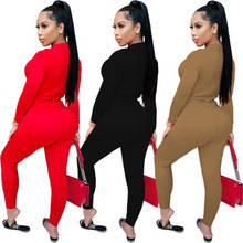 New Spring Lounge Wear Solid Letter Full Sleeve O-neck Two Piece Set Women Slim Sweatsuit Fashion Jogger Fitness Matching Sets 2024 - buy cheap