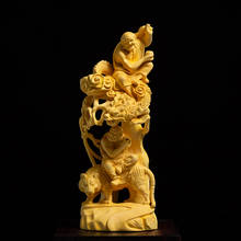 Дракон, тигр, искусственная фигурка, статуя Будды дзен, фэн-шуй, ремесла 2024 - купить недорого