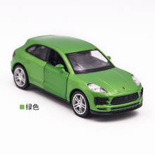 1:36 High simulation MACAN Small SUV Alloy Diecast Car Model Toy With Pull Back For Children Gifts Toy Collection 2024 - buy cheap