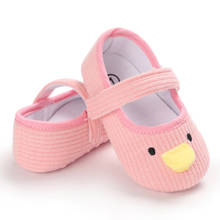 2020 Baby Girl Shoes First Walkers Clothing Baby Shoes Duck Mouth Newborn Infant Pram Girls Princess Moccasins Solid Soft Shoes 2024 - buy cheap