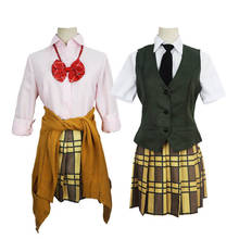 Anime Citrus Cosplay Costume Aihara Yuzu / Aihara Mei Uniform Outfit High Quality Necktie Shirt Skirt Vest / Sweater Stockings 2024 - buy cheap
