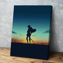 Modular Hd Prints Anime Attack On Titan Sky Cool Pictures Home Decoration Painting Canvas Poster Frame Wall Art For Living Room 2024 - buy cheap