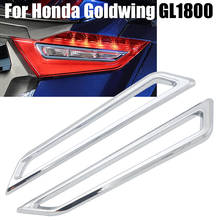 Cubierta decorativa cromada para motocicleta, cubierta de luz trasera embellecedora para HONDA Goldwing GL1800, 2018, 2019, 2020, novedad 2024 - compra barato