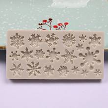 Household Snowflake Household Cake Decoration Silicone Mold DIY Baking Mold Baking Tools For Cakes Baking Accesorios 2024 - buy cheap