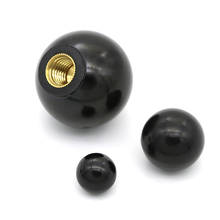 1PCS M4/M5/M6/M8/M10 Thread Plastic Clamping Copper Core Knob Ball Shaped Head Clamping Nuts Knob Hot 2024 - buy cheap