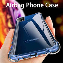 Shockproof Clear Case for Samsung M51 M31 M11 M21 M30S S21 S20 FE A11 A21S A31 A41 A51 A71 A12 A42 A02S A32 A52 A72 Airbag Cover 2024 - buy cheap