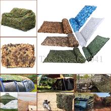 1.8x5 2x7m 2x9m 3x7m 2x10m Hunting Military Camouflage Nets Woodland Army Camo netting Camping Sun ShelterTent Shade sun shelter 2024 - buy cheap