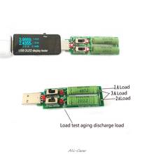 Resistor USB dc Electronic Load With Adjustable Switch 3 5V1A Current/2A/3A Battery Capacity Discharge Voltage Tester Resistance 2024 - buy cheap