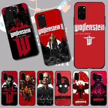 NBDRUICAI Game Wolfenstein 2 The New Colossus Phone Case Cover for Samsung S20 plus Ultra S6 S7 edge S8 S9 plus S10 5G 2024 - buy cheap