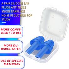 1 par silicone sono tampões de ouvido anti ruído ronco tampões de ouvido confortável para dormir redução de ruído acessório orelha cuidados de saúde 2024 - compre barato