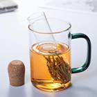 Transparent Glass Explosion-Proof Tea Infuser Reusable Creative Pipe Design Tea Strainer Mug Fancy Filter Puer Tea Herb - compare prices