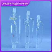 60/125/250/500ml Constant Cylindrical shape separating funnel/Constant pressure drop funnel with stopper 2024 - buy cheap